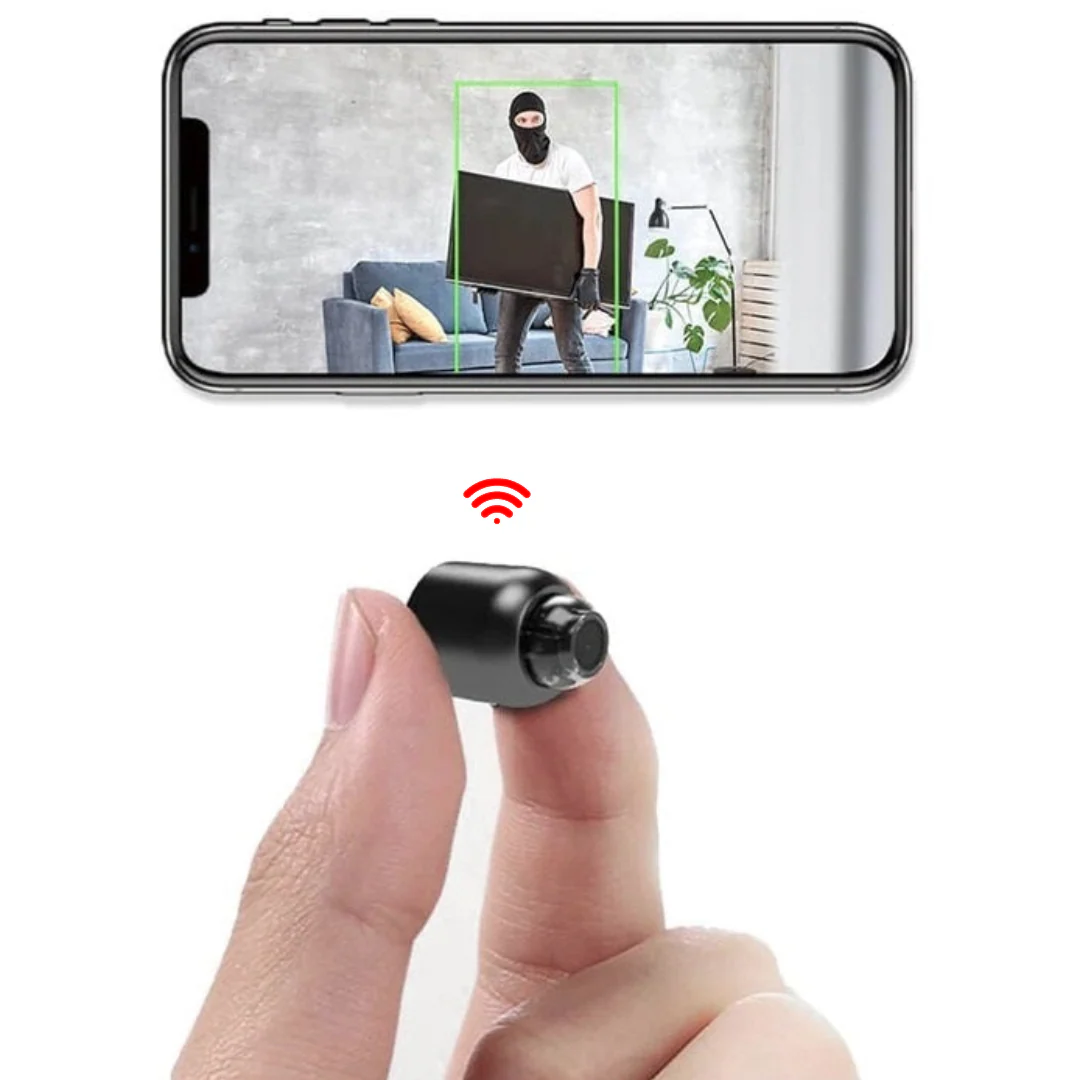 AetherGuard Compact WiFi Camera 1080P Video Nachtzicht Duidelijke Audio VK