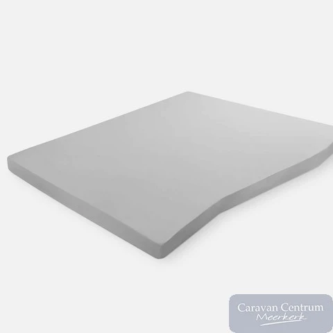 Walra jersey hoeslaken hefbed/dwarsbed grijs