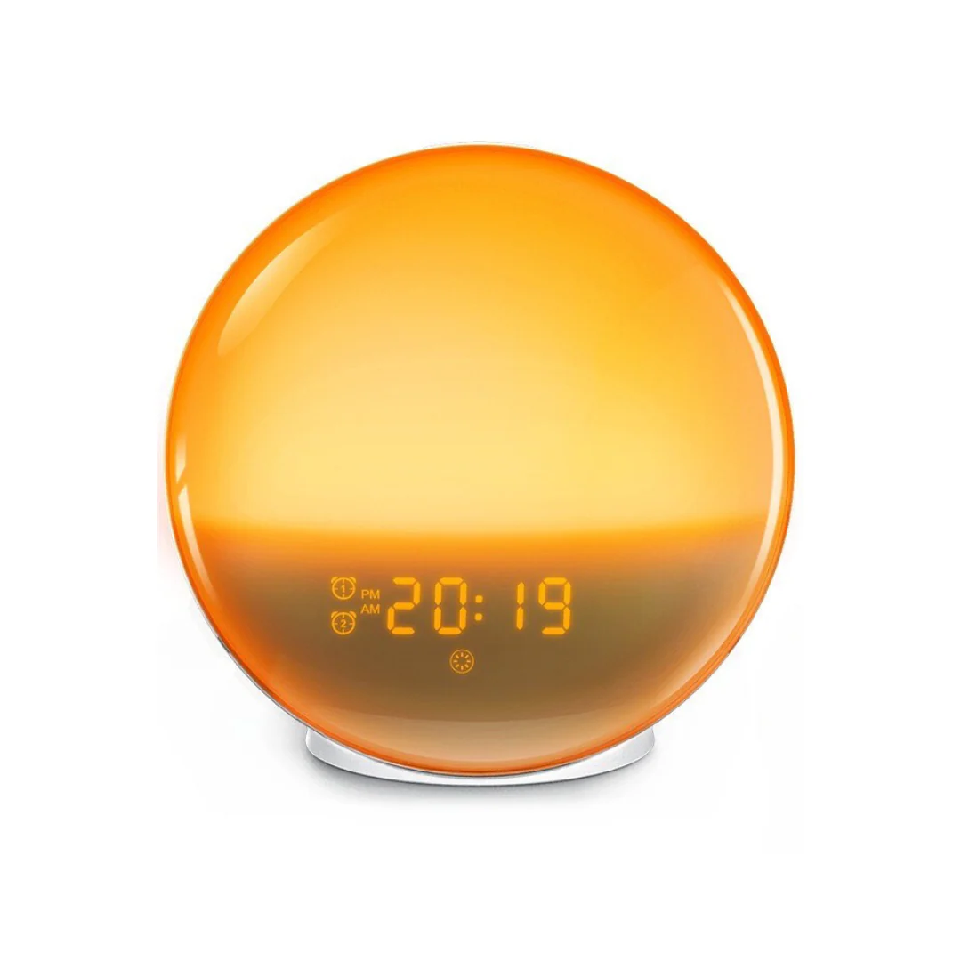 Natuurlijke Radiowekkers met Wake-up Light – GlowRise