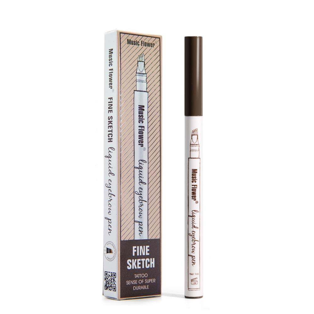 Precision Brow Pro – Waterdichte Wenkbrauwpotlood met 4-Punt Applicator