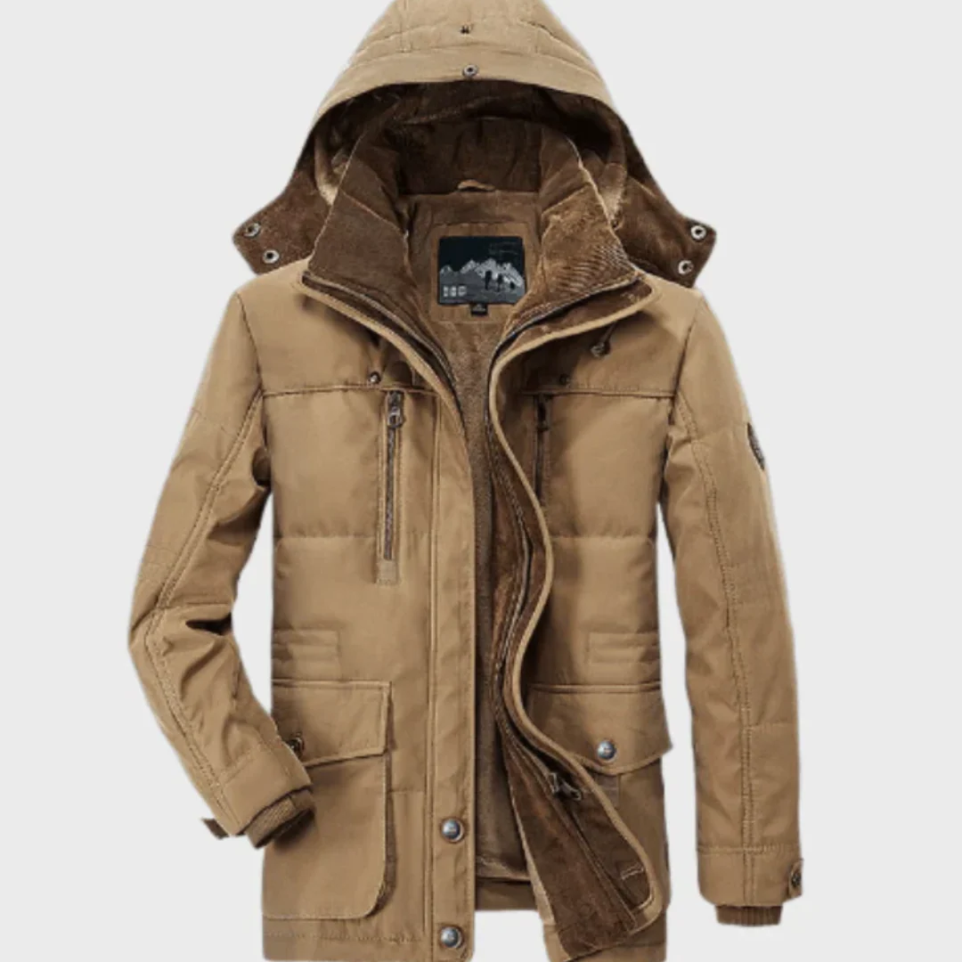 UrbanShield Heren Winterjacke – Functioneel ontwerp met meerdere zakken - Afbeelding 3