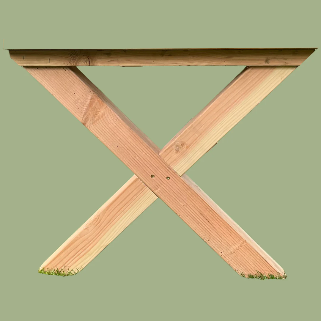X-poot | Blank | Douglas-hout