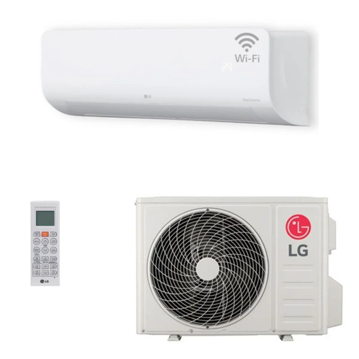 LG WZ09 – 2.5KW – INCL. WIFI – Afhalen