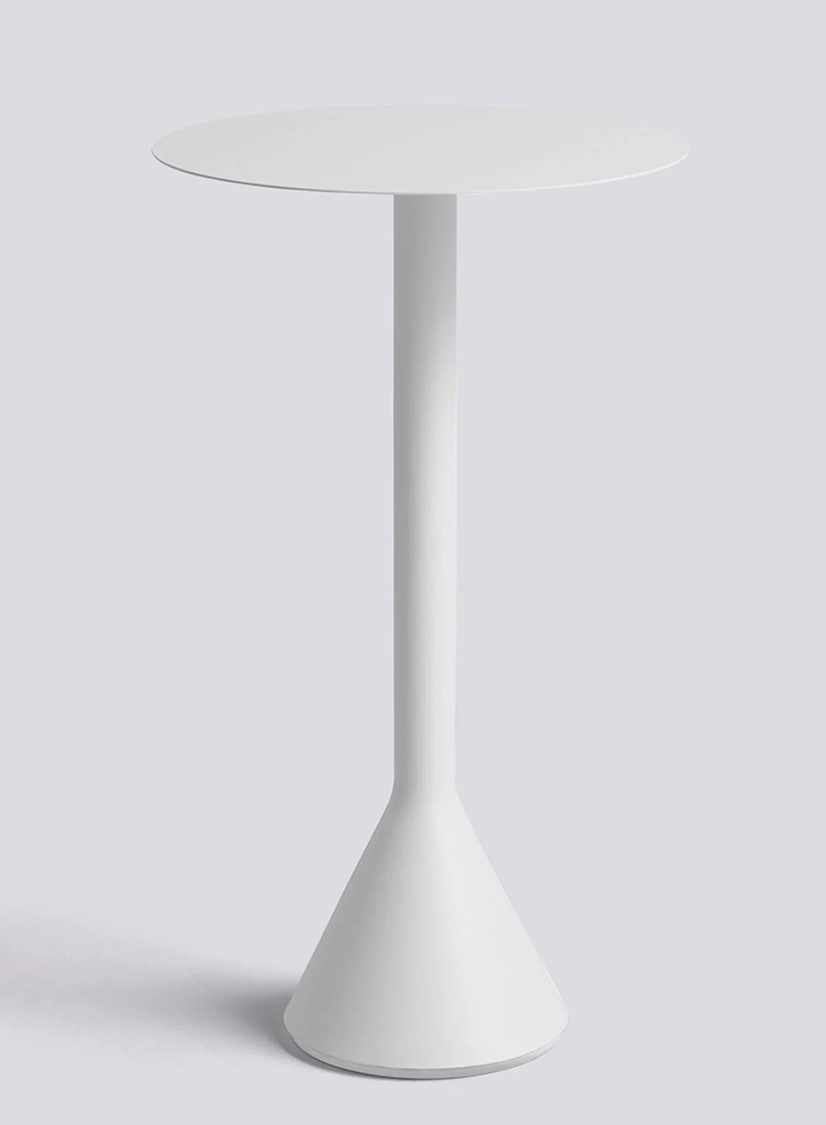 Palissade Cone Table High 60, Sky Grey – HAY