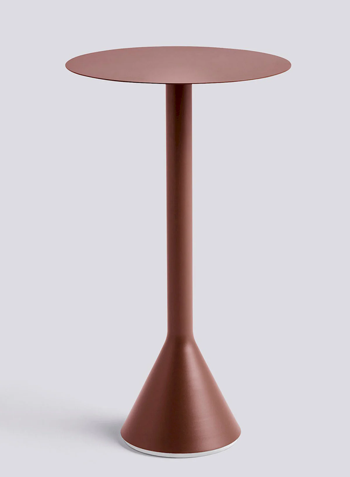 Palissade Cone Table High 60, Iron Red – HAY
