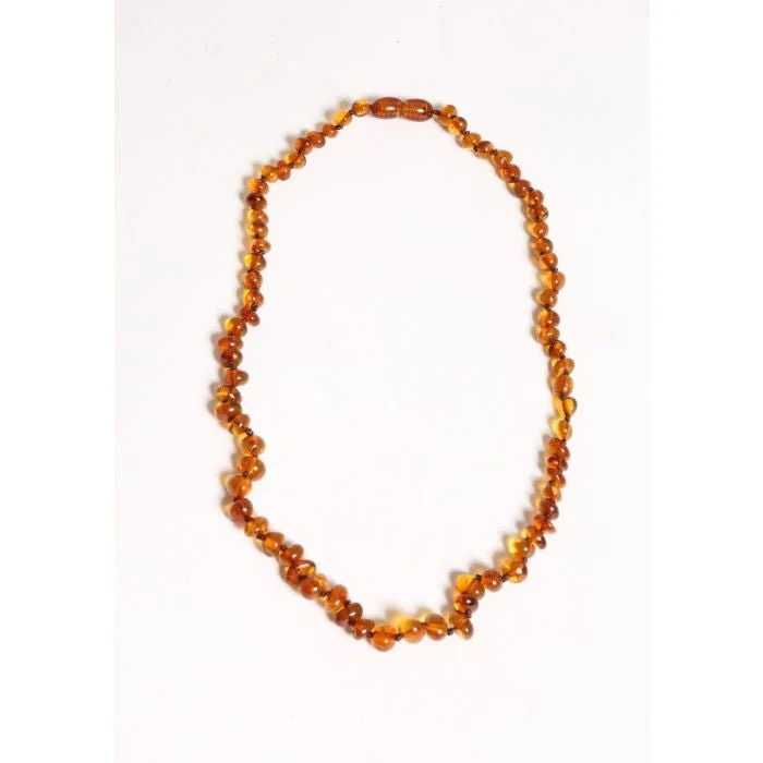 Alwero | Barnsteen Ketting Baby | Cognac