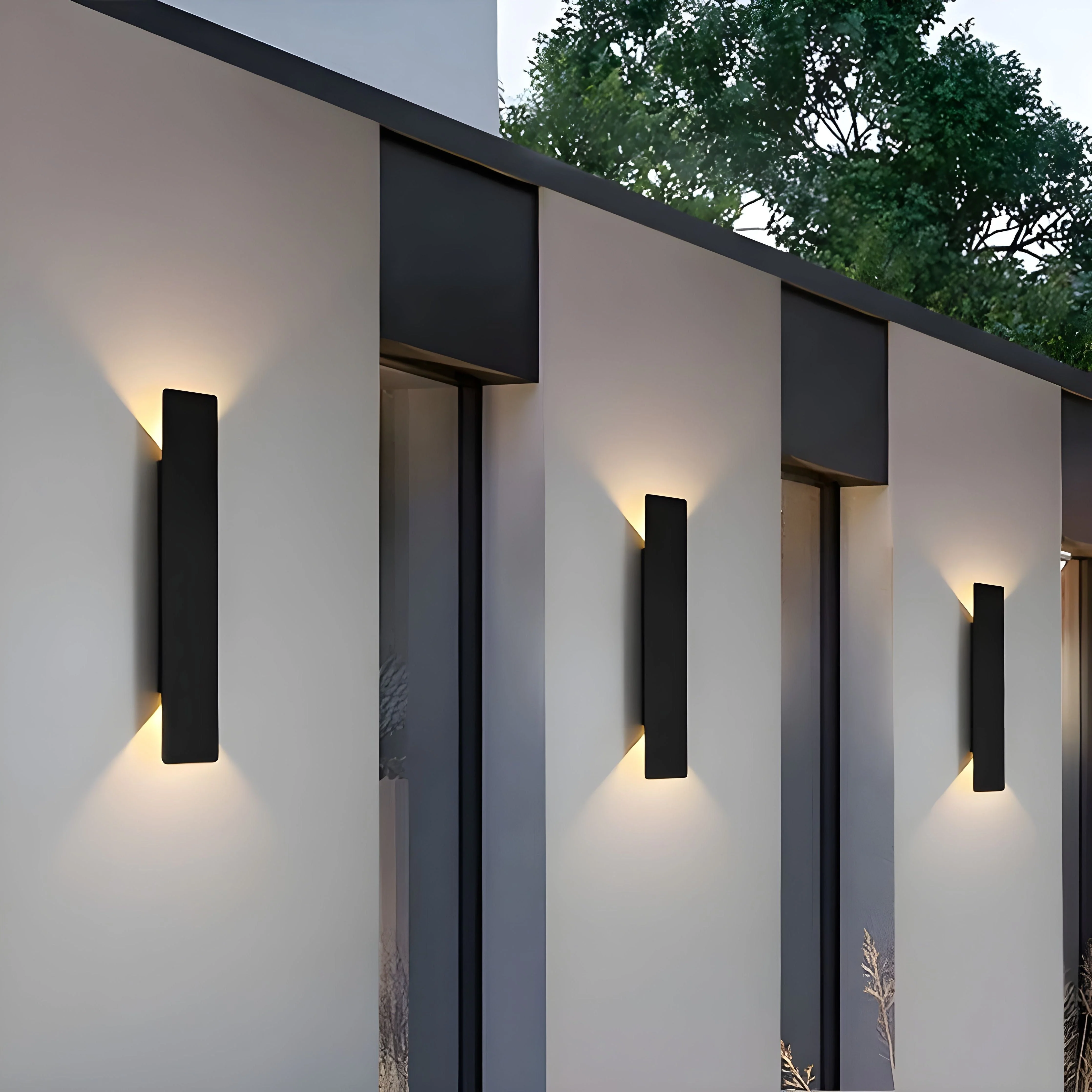 Applique LED LuxeWall – Buiten – Modern – Aluminium
