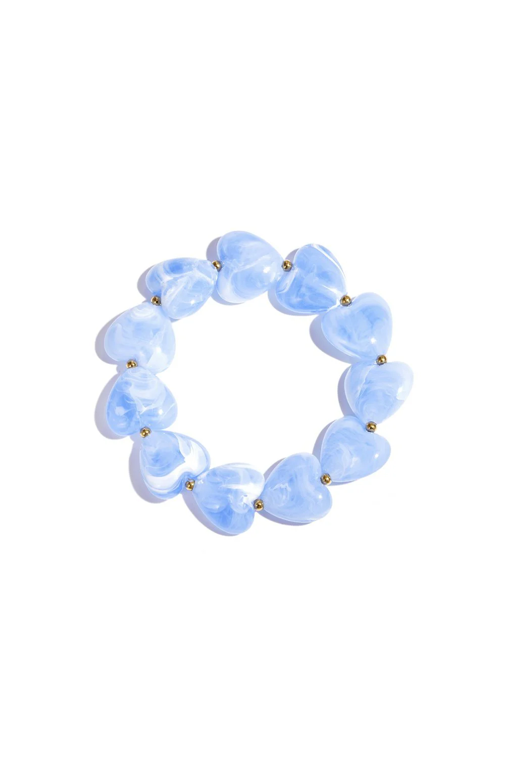 Armband Piece of my Heart | Baby blue | Big