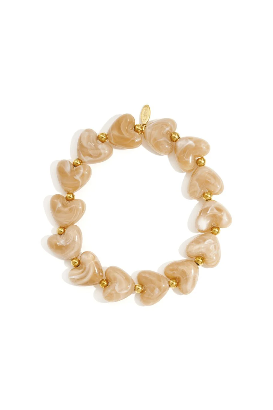 Armband Piece of my Heart | Beige