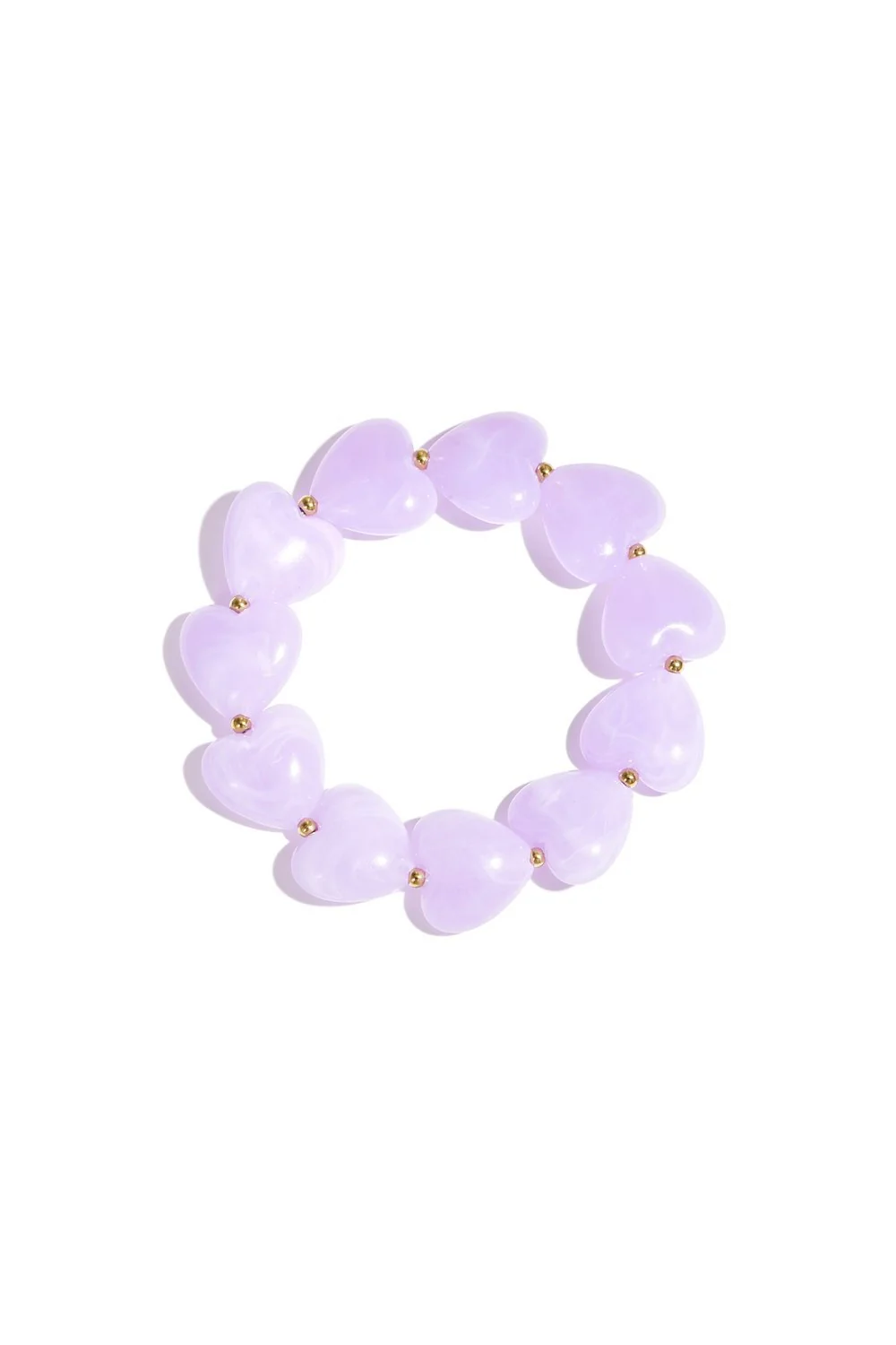 Armband Piece of my Heart | purple | Big