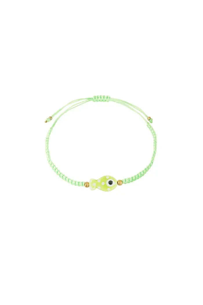 Armband Vis | Groen