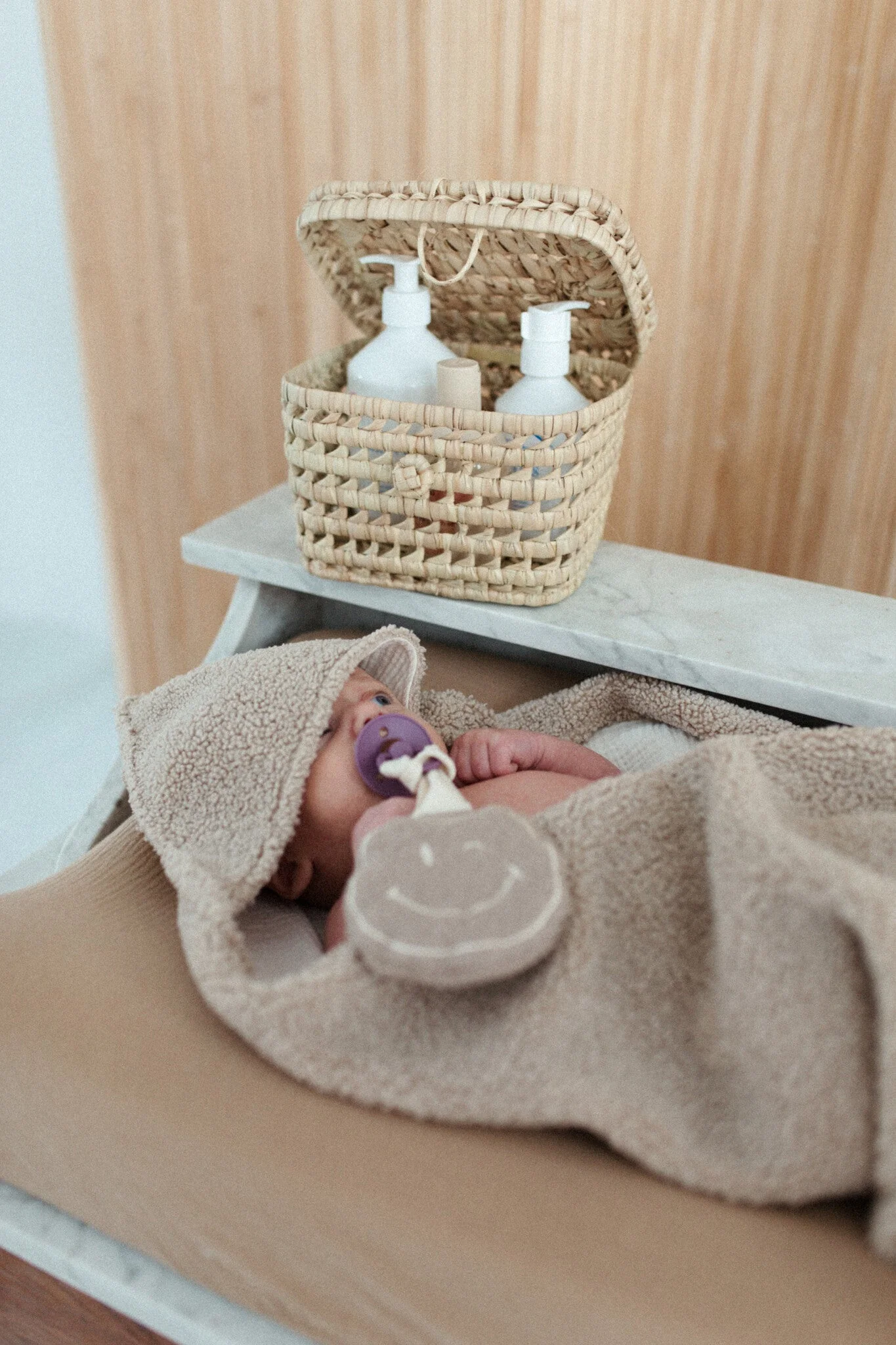 Atelier Pomme | Cosy hooded blanket Teddy