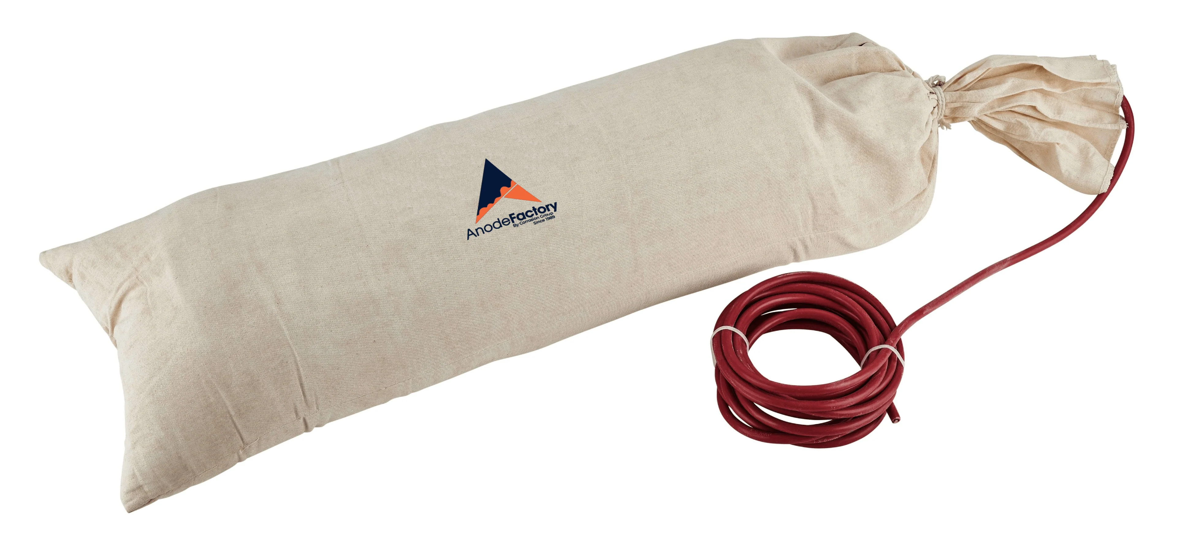 MAGNESIUM ANODE BACKFILL, 4KG/9LBS, 1,7V, 10m 10mm2 rood XLPE/PVC
