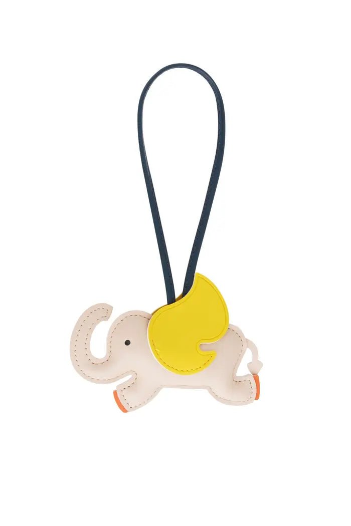 Bag Charm | Elephant | Beige