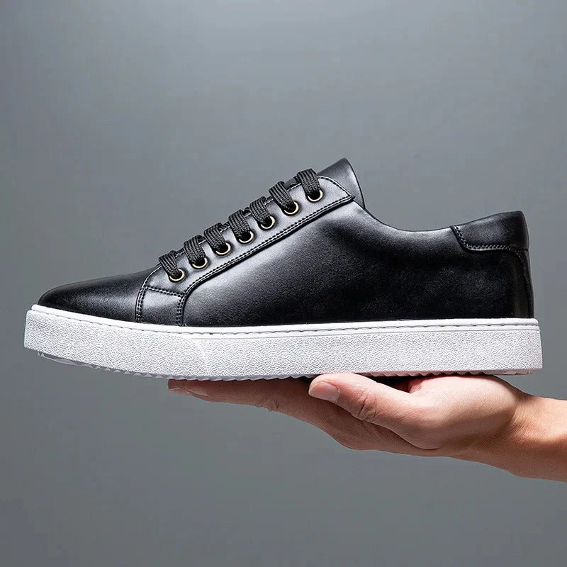 Leren Sneakers Heren – Stijl & Comfort – David™