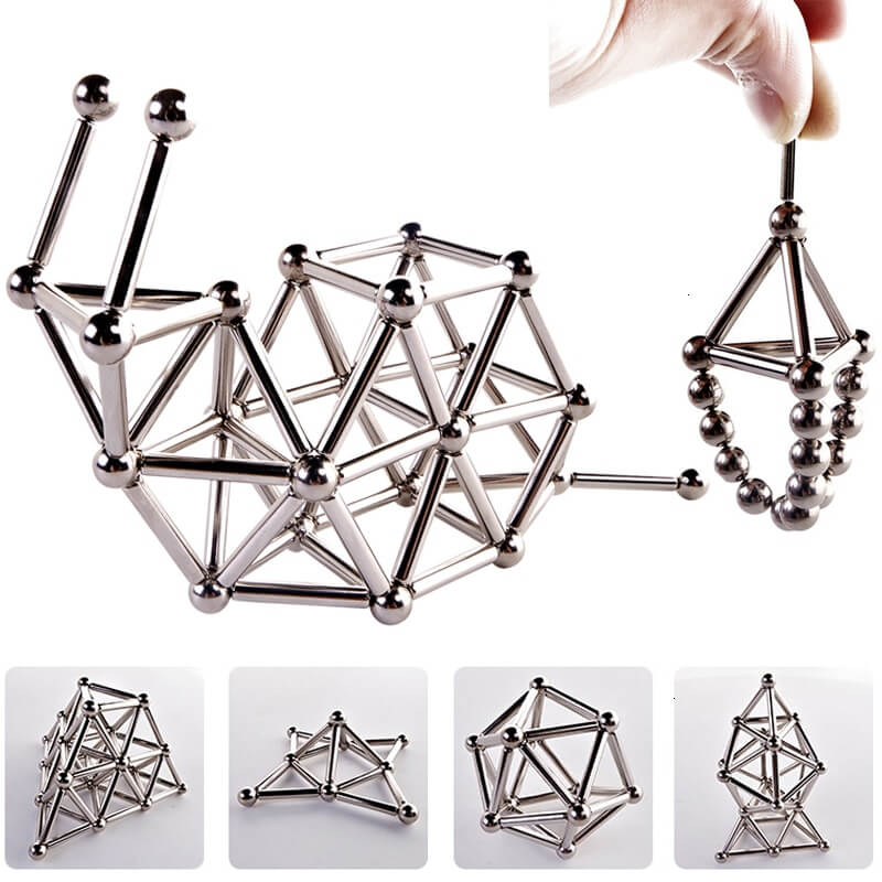 Magnetische Stokken – Creatief Bouwspel – Kinderen