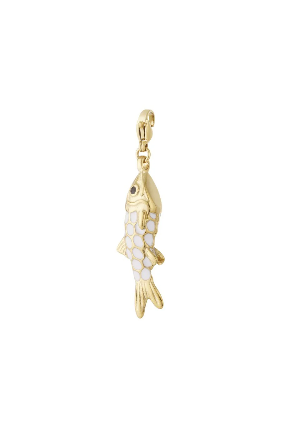 Bedel Fish | White | Stainless Steel