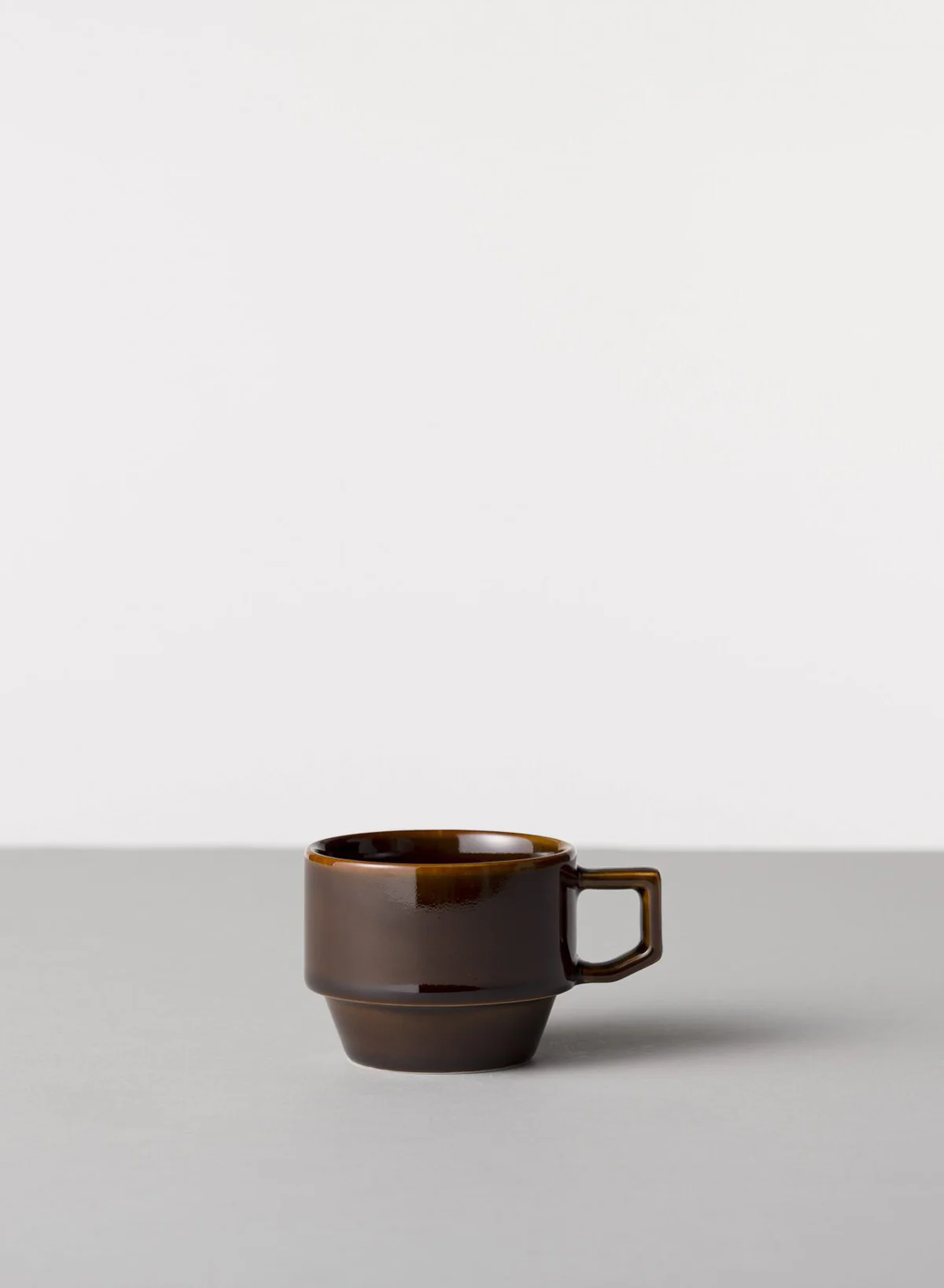 Blockmug, Brown – Hasami