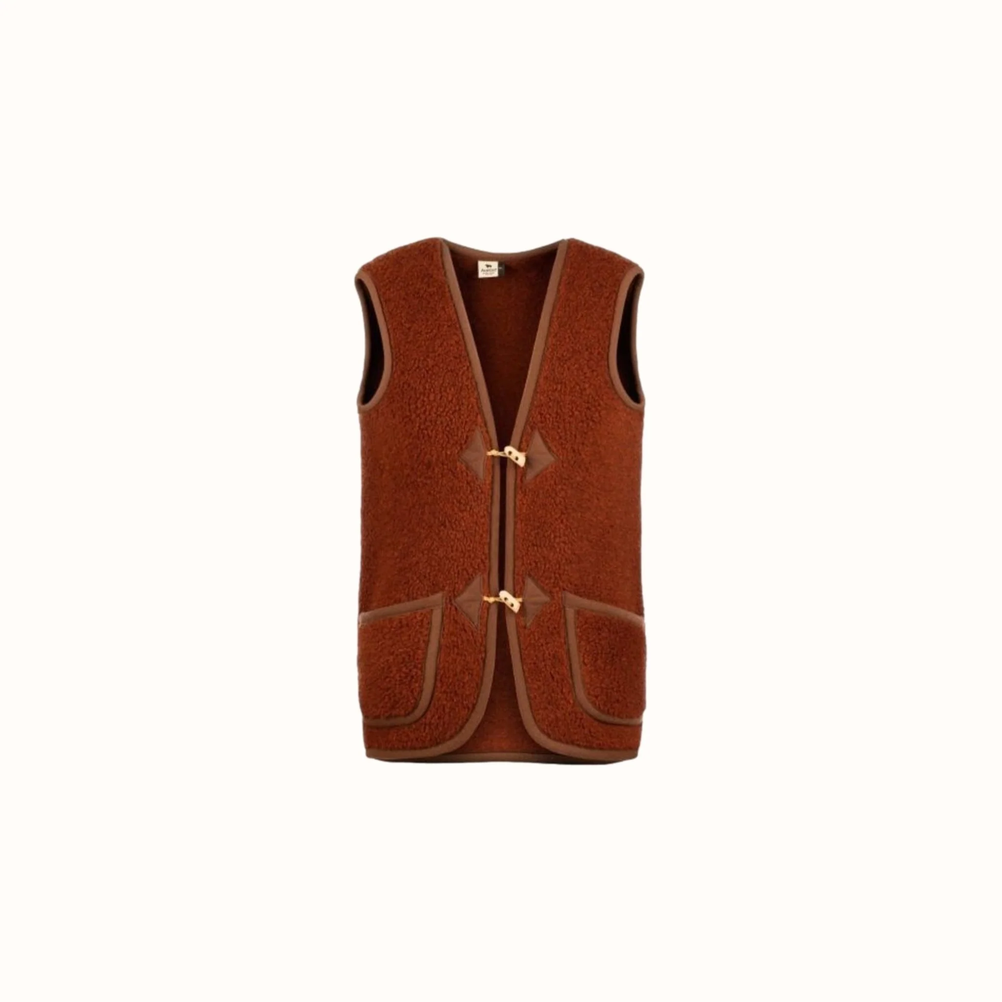 Bodywarmer alpen adult cognac