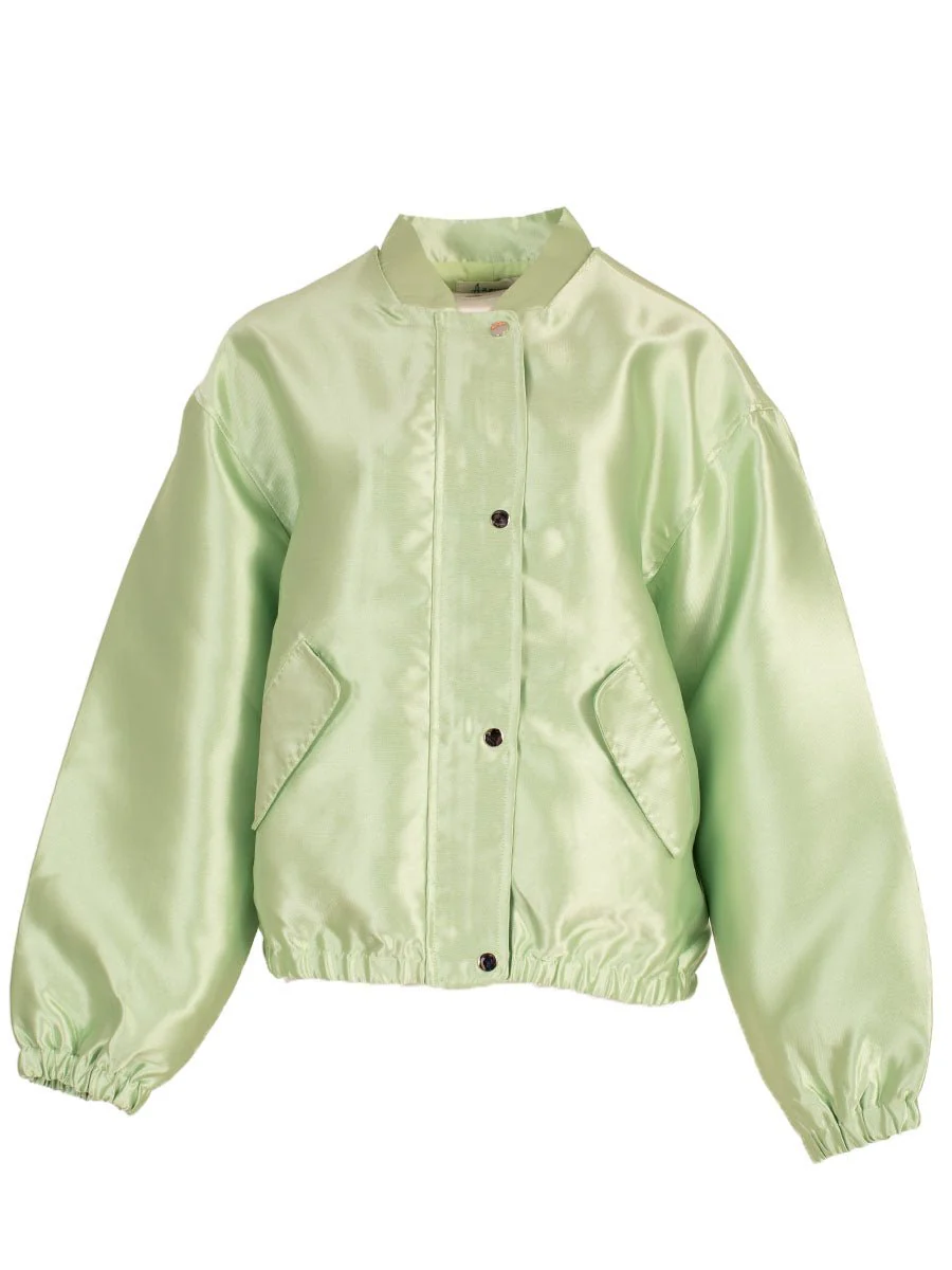 Bomber Jacket | Lime Green