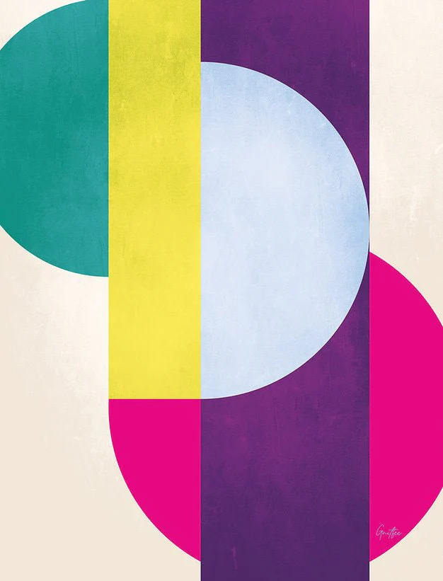 Bright Geomatric Shapes