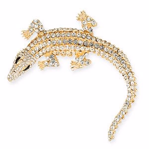 Broche | Alligator | Gold