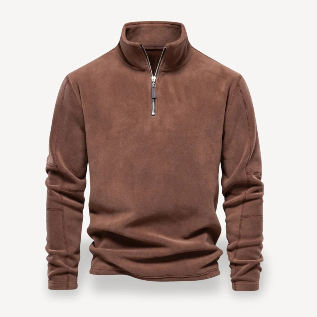 Heren ComfortZip Fleecevest – Warm, Zacht en Praktisch met Rits