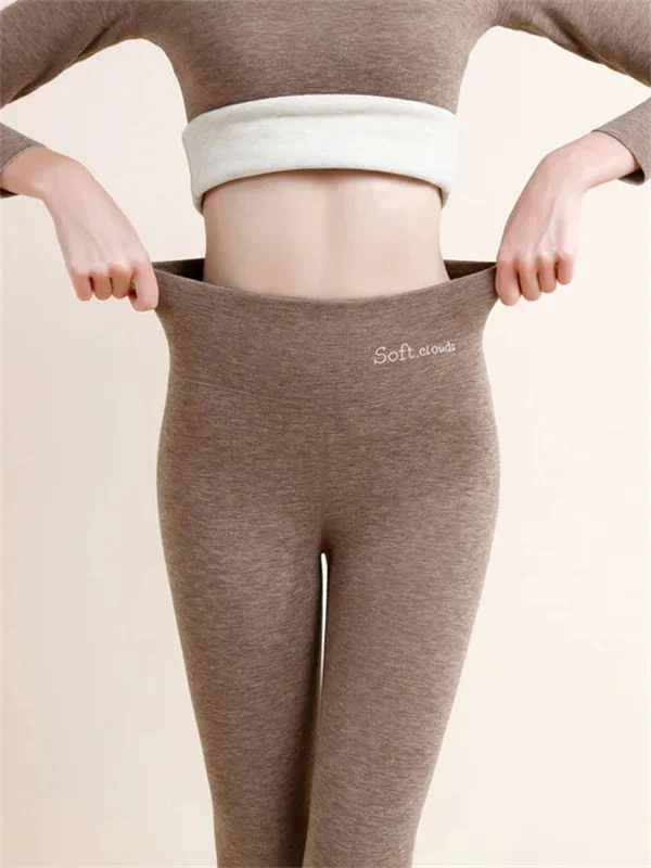 AstraWeave Cashmere-Voering Winter Leggings Voor Gezellige Warmte