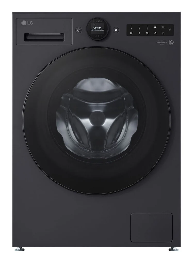 LG F4WX801YB wasmachine Voorlader 11 kg 1350 RPM Zwart