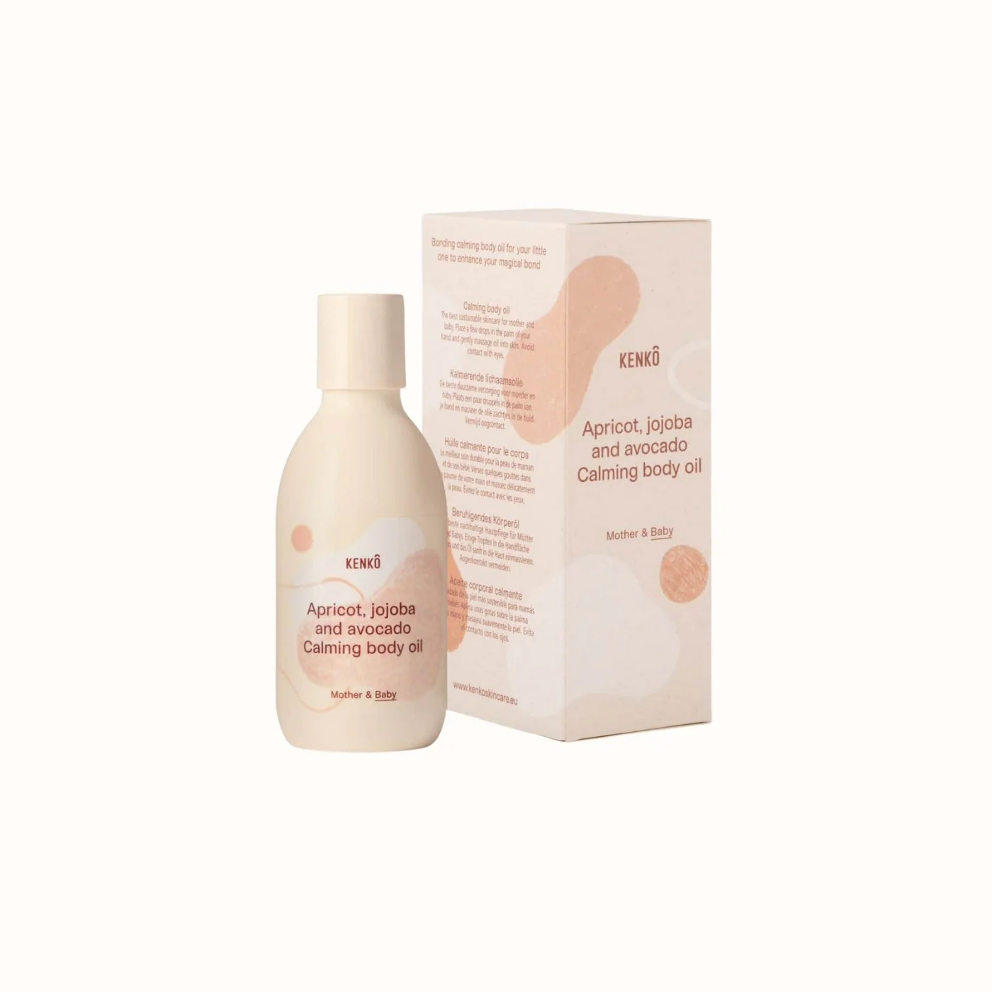 Calming body oil – apricot, jojoba and avocado baby