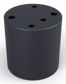 Loewe 60811W00 speaker steun Tafel Zwart