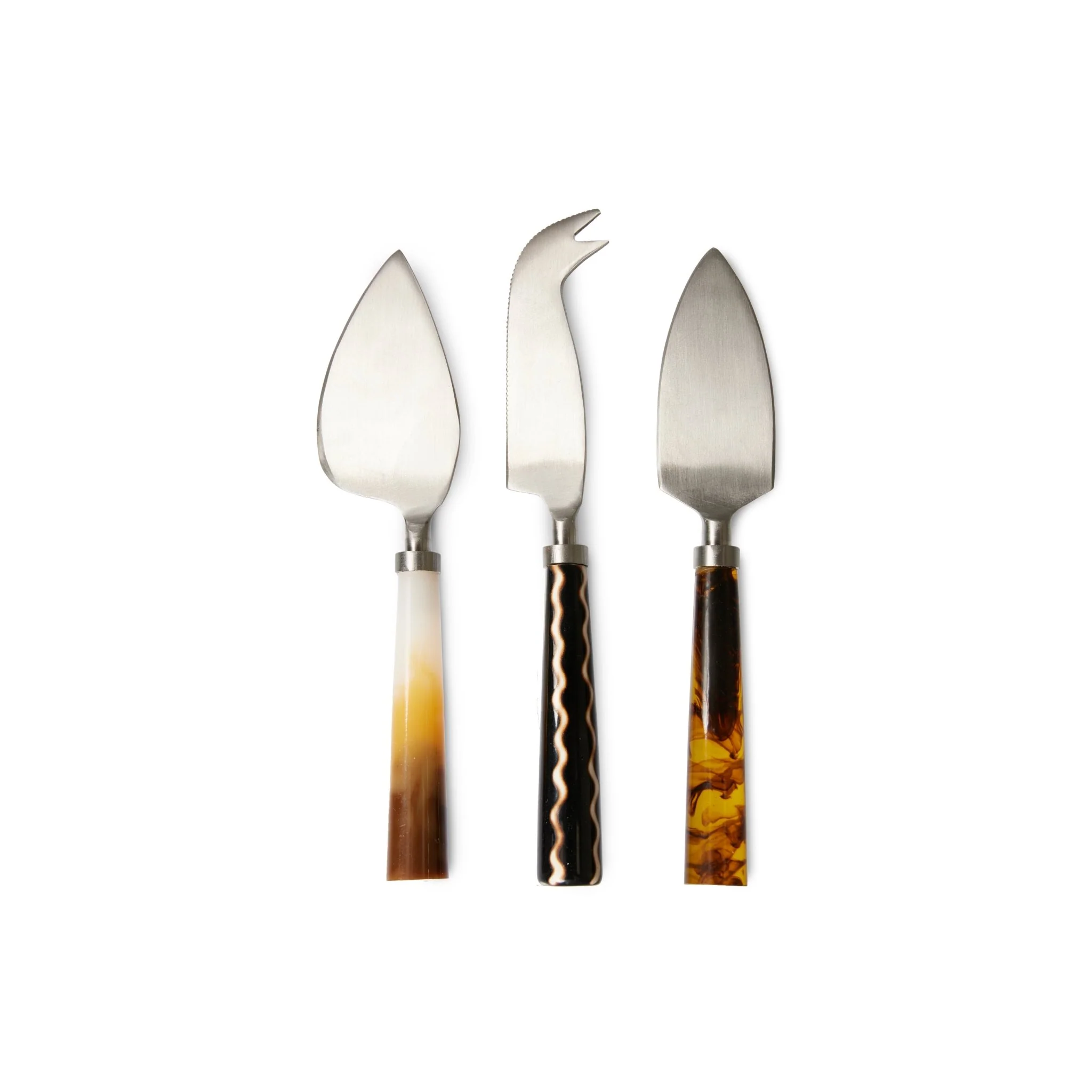 Cheese Knives set van 3 | Havana | HKliving