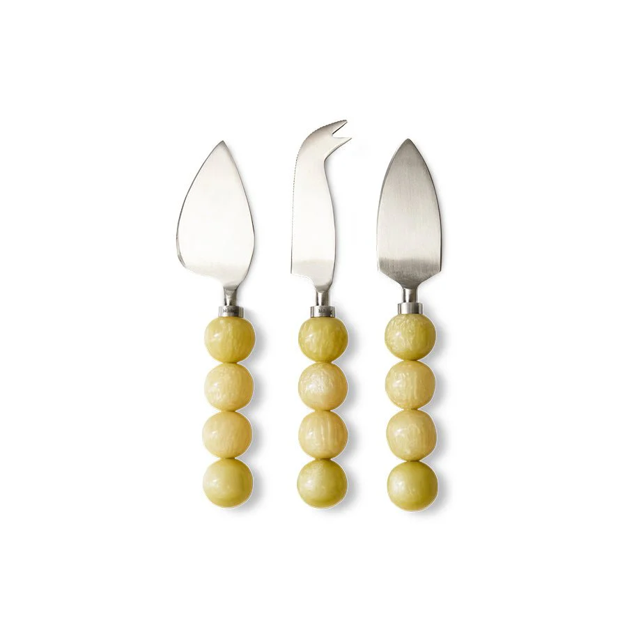 Cheese Knives set van 3 | Lemon | HKliving
