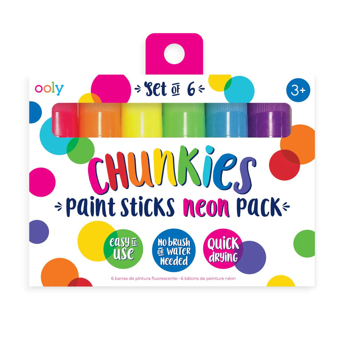 Ooly | Chunkies Paint Sticks | Neon