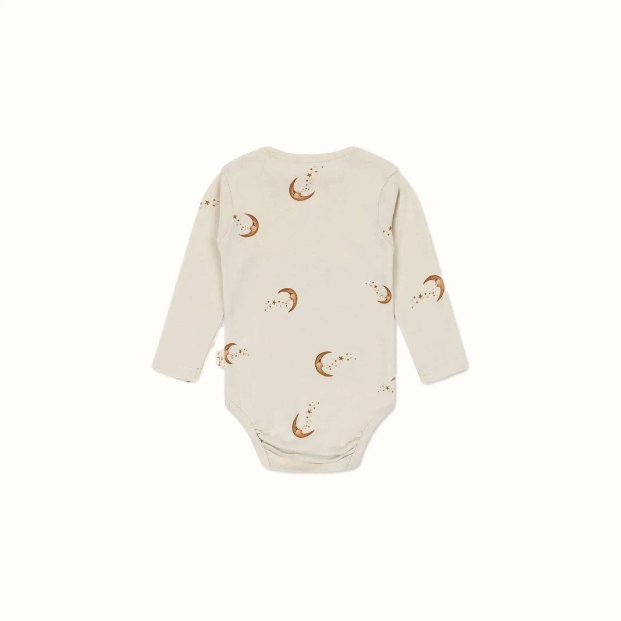 Classic romper met lange mouwen gots – moon
