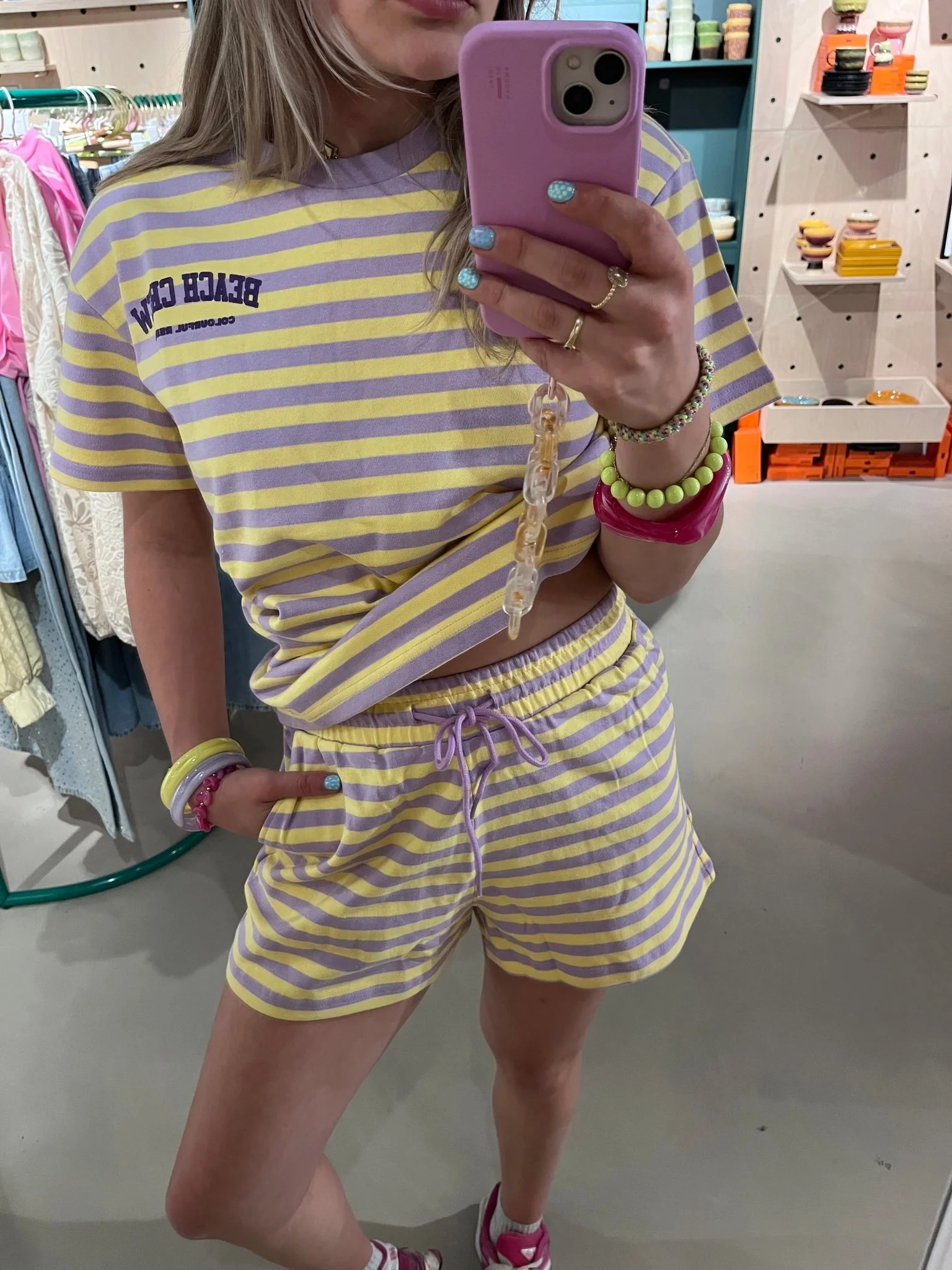 Colourful rebel | Paars\geel | Short