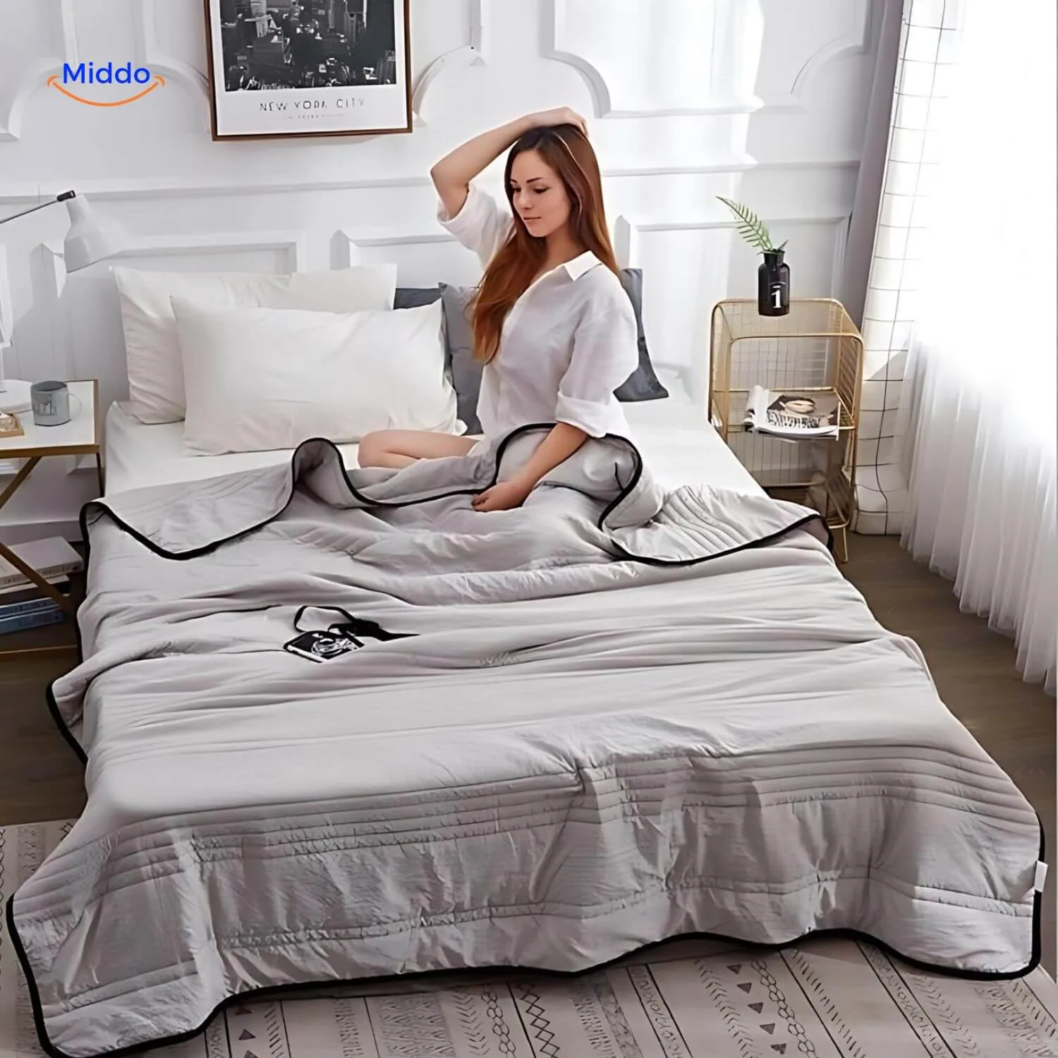CoolBreeze™ Koeldeken | Ademend en licht dek voor verfrissend zomercomfort!