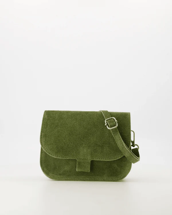 Crossbody Tas | Chique Suede | Green