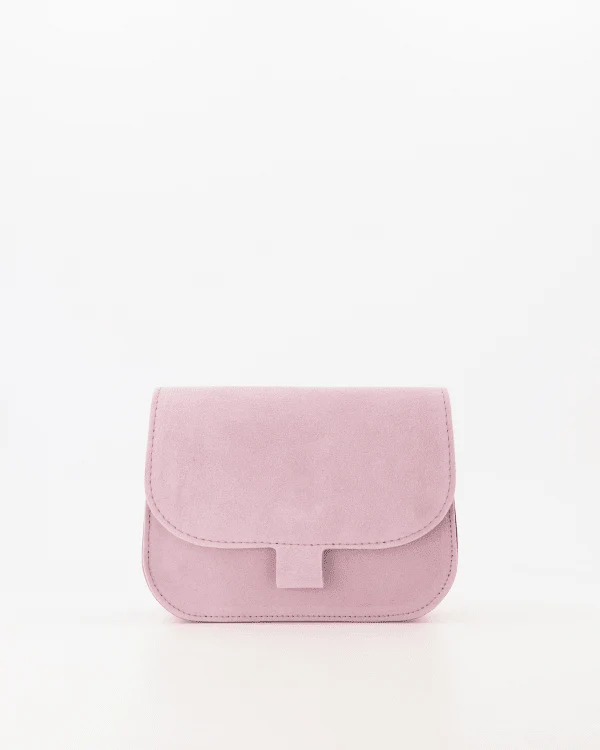 Crossbody Tas | Chique Suede | Pink