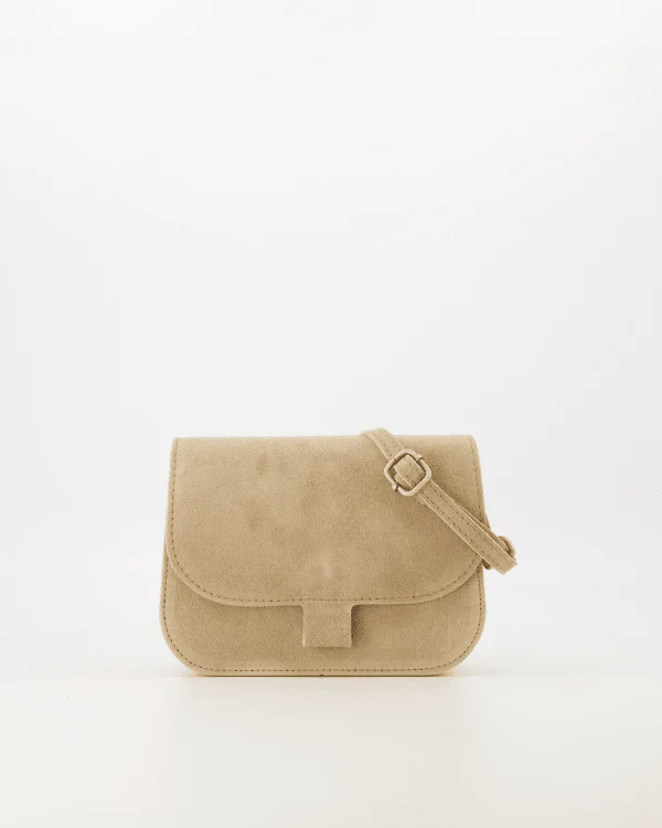 Crossbody Tas | Chique Suede | Sand