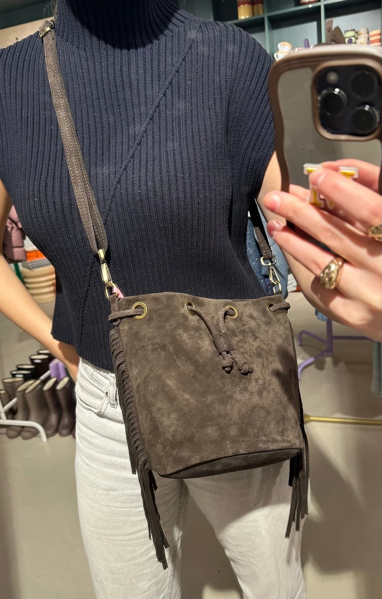 Crossbody Tas | Frantastic | Bruin