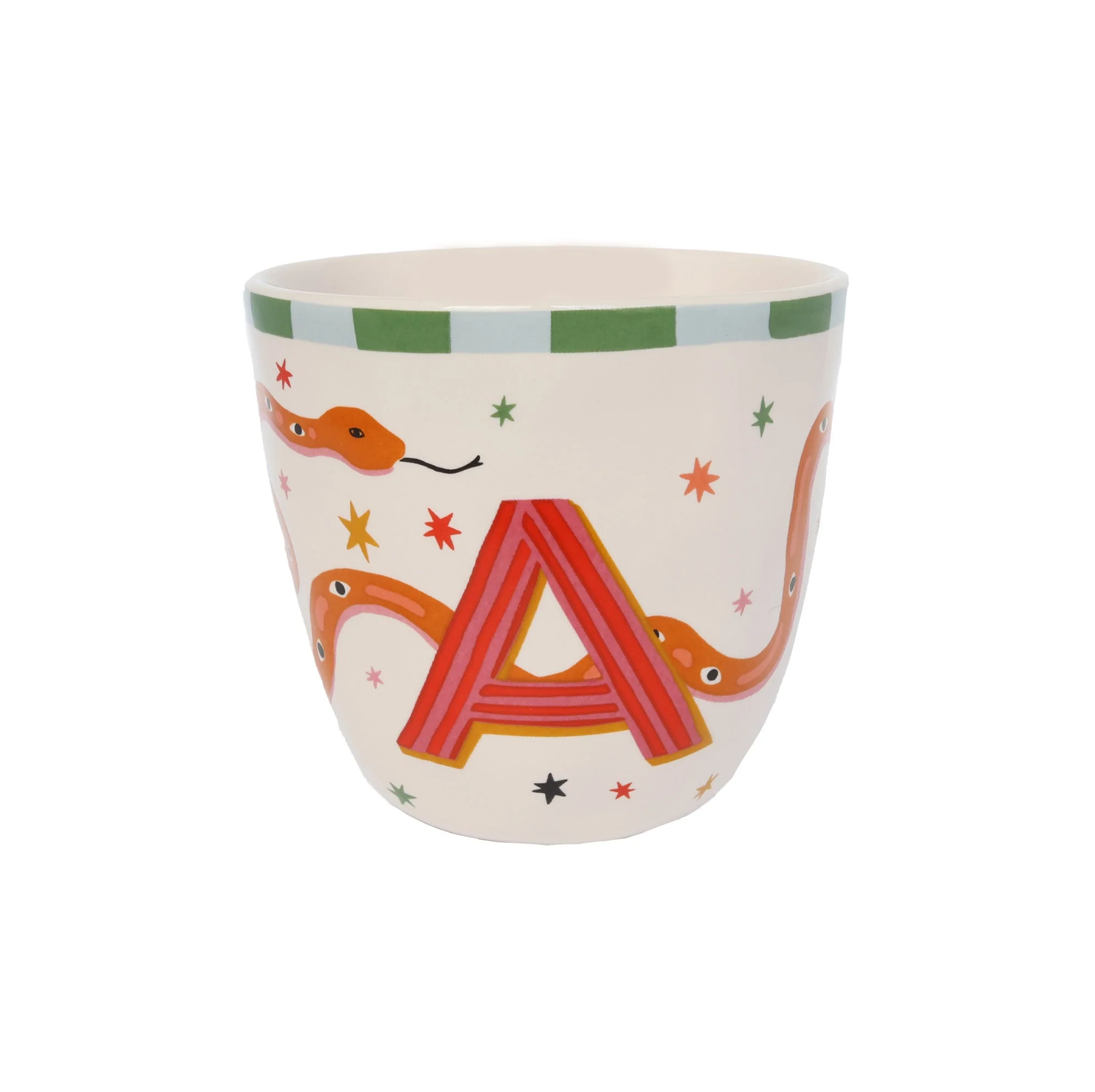Cup Letter A Cup Letter A