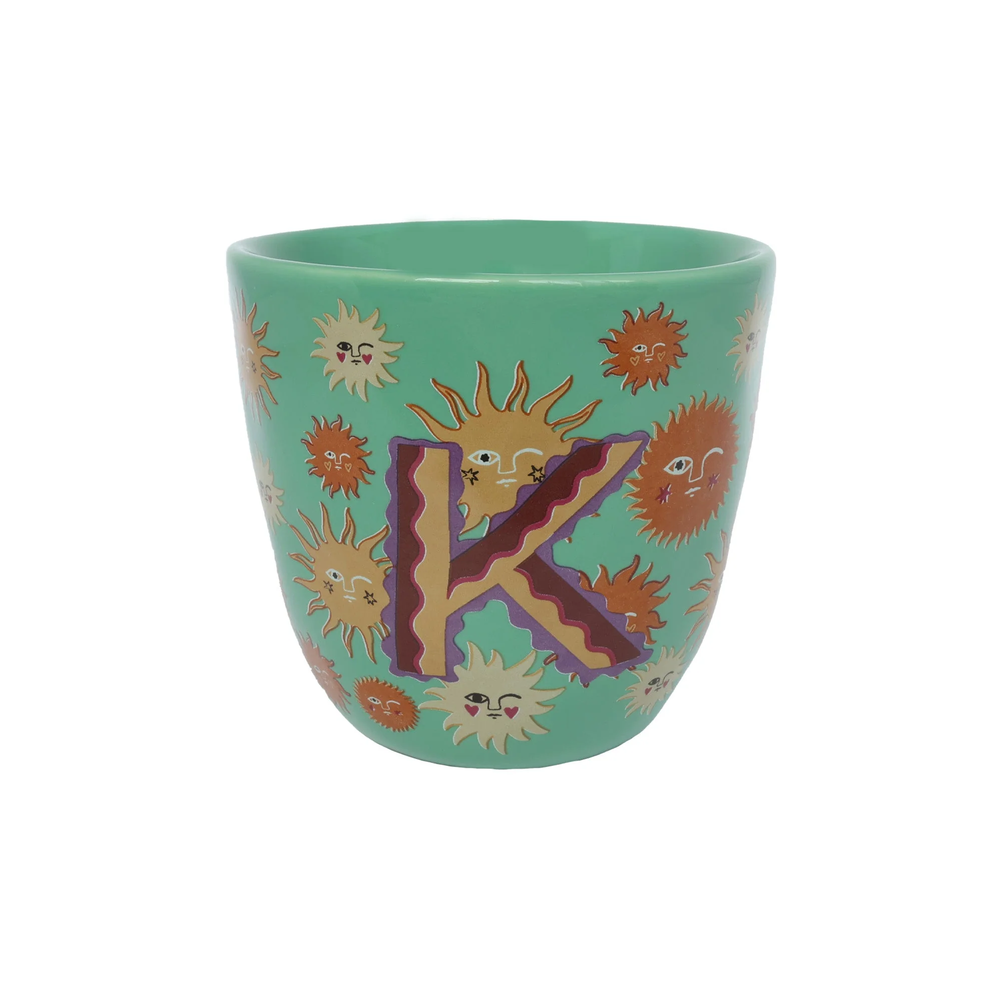 Cup Letter K Cup Letter K