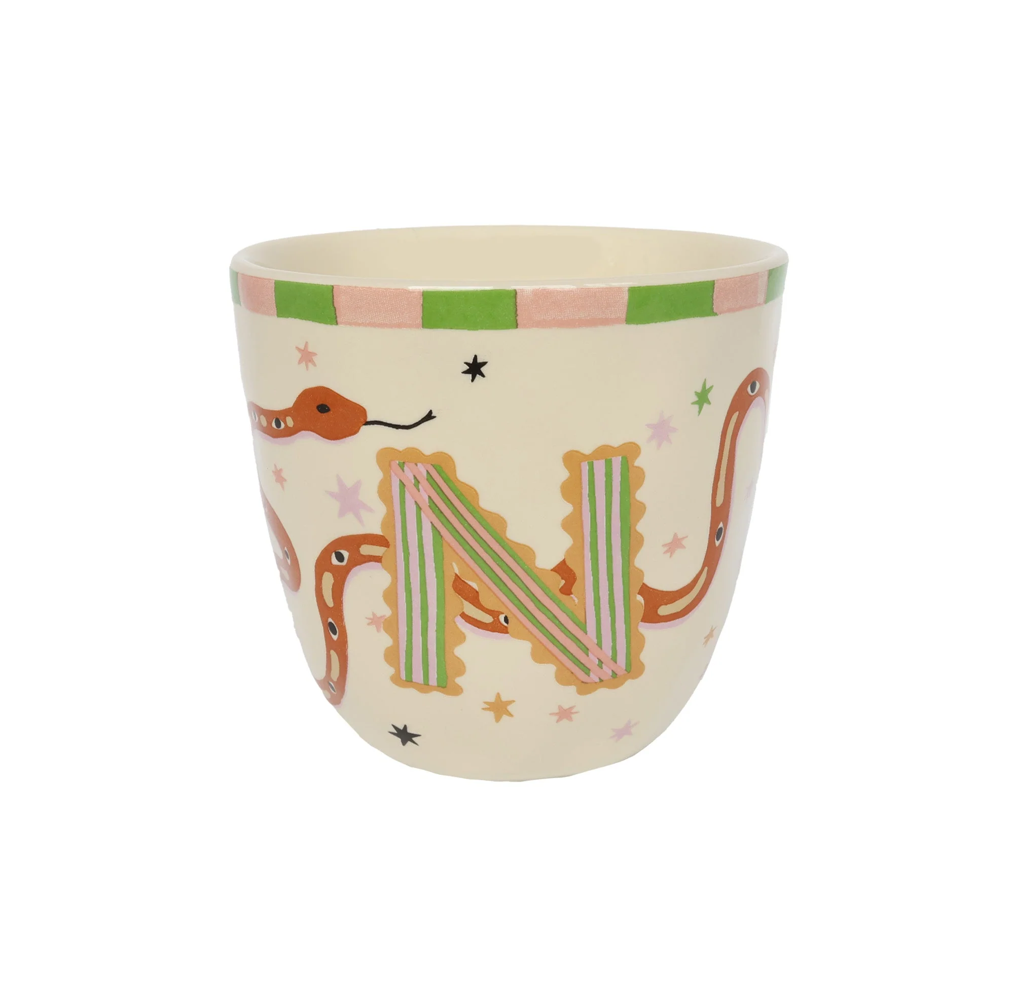 Cup Letter N Cup Letter N