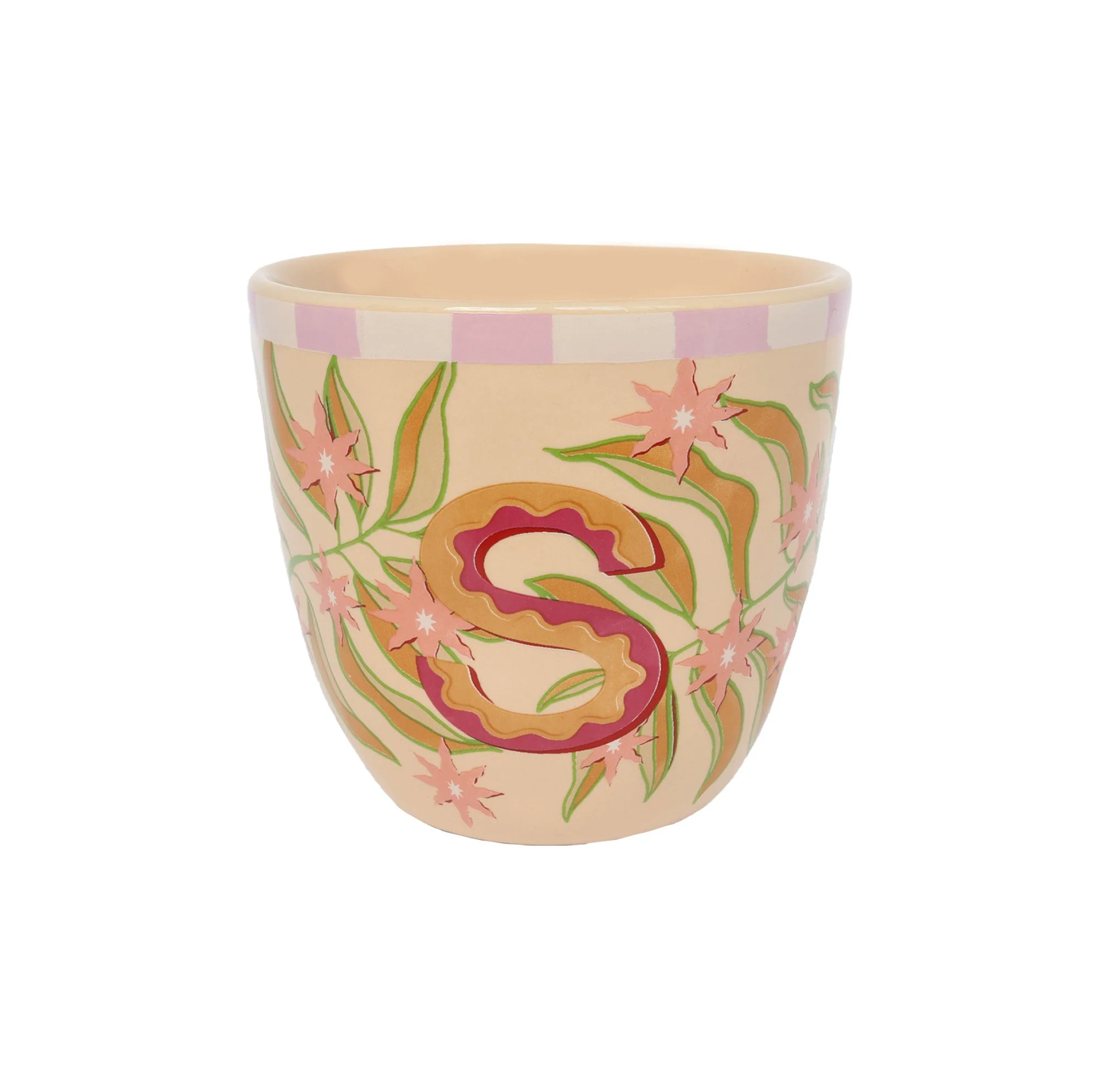 Cup Letter S Cup Letter S