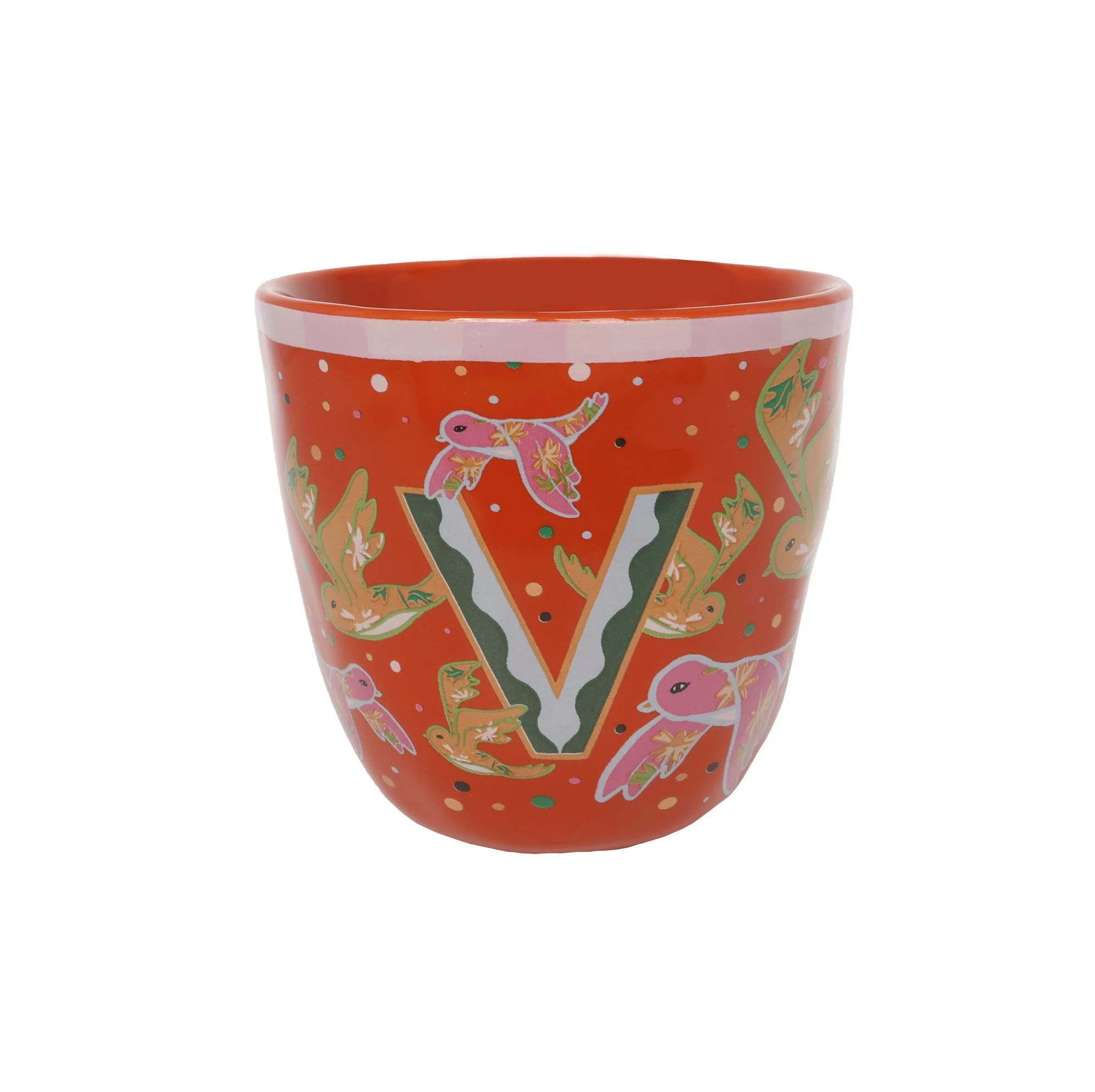 Cup Letter V Cup Letter V