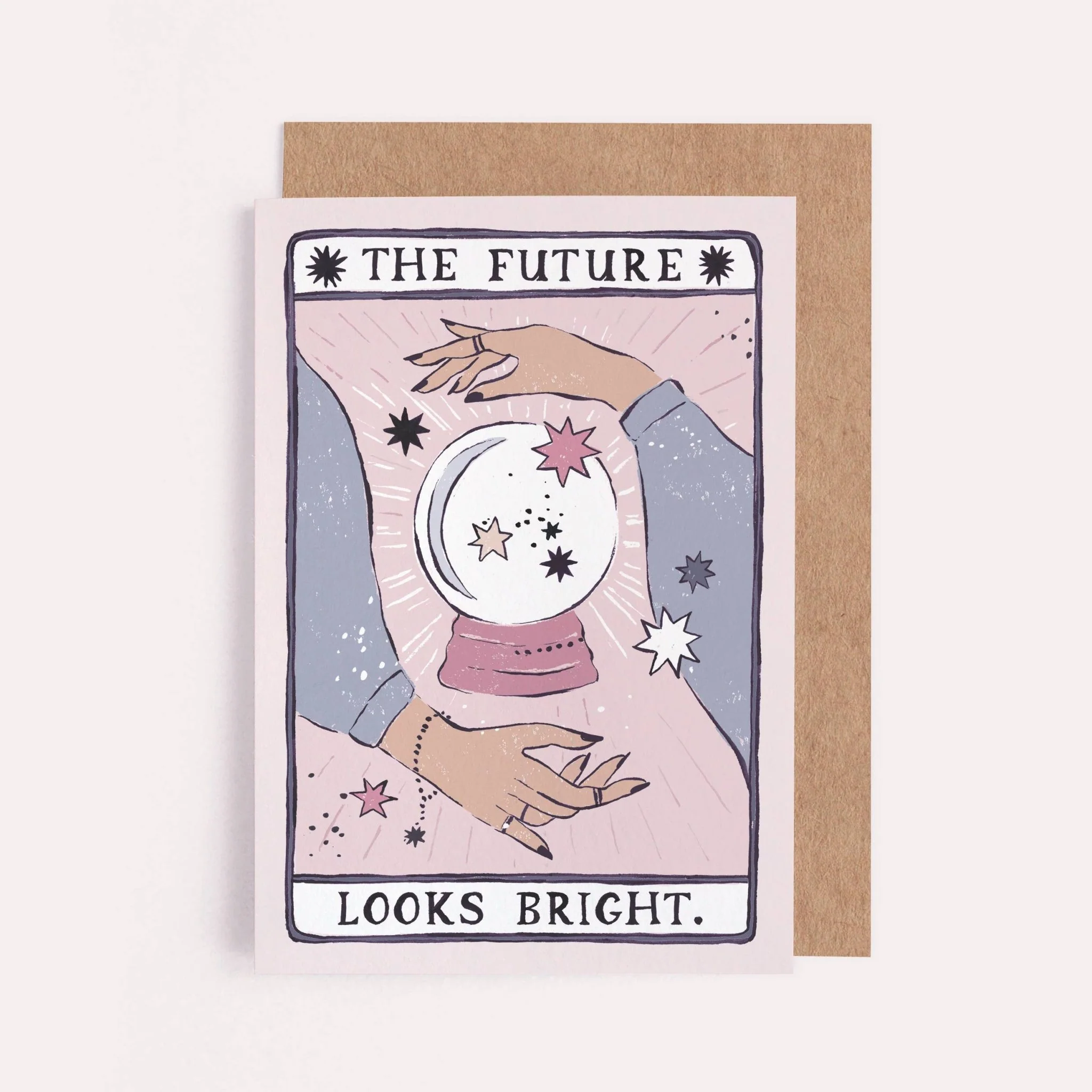 De toekomst ziet er helder uit | Felicitatiekaart | Tarot