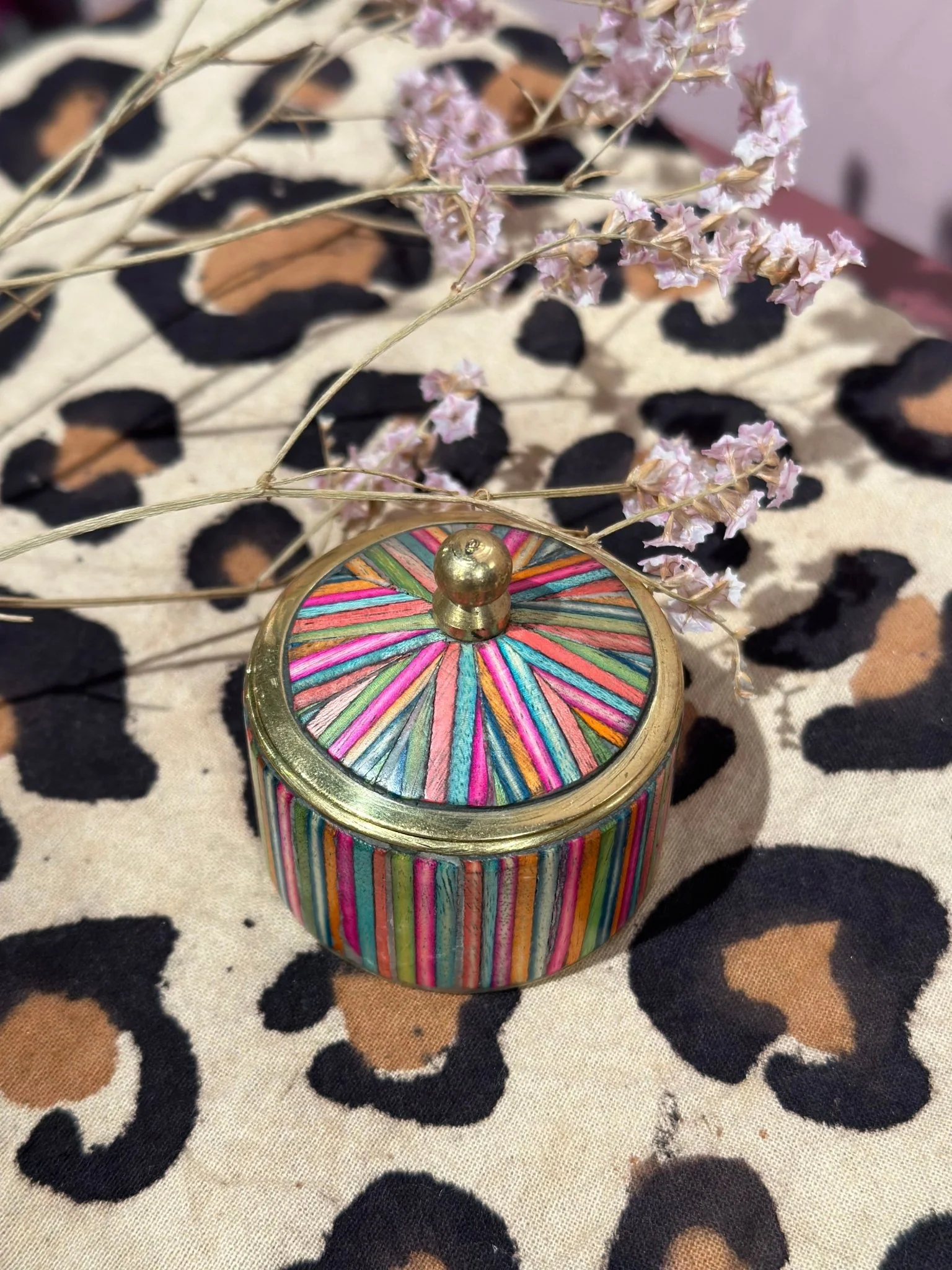 Deans the Label | Treasure box multicolour stripes (Small)