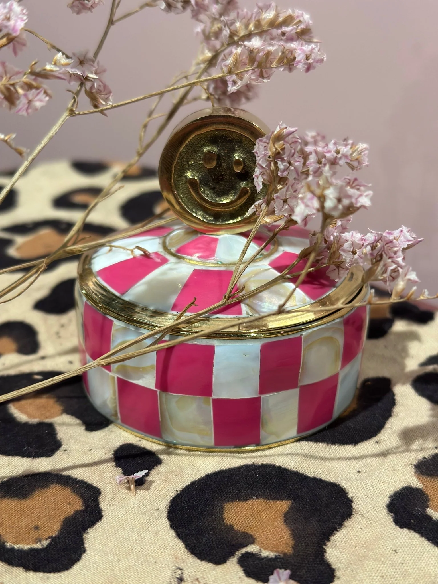 Deans the Label | Treasure box Pink Smiley