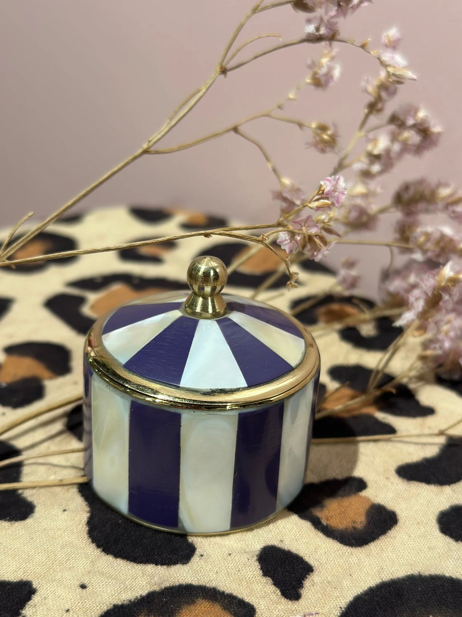 Deans the Label | Treasure box purple stripes | Small Deans the Label | Treasure box purple stripes | Small